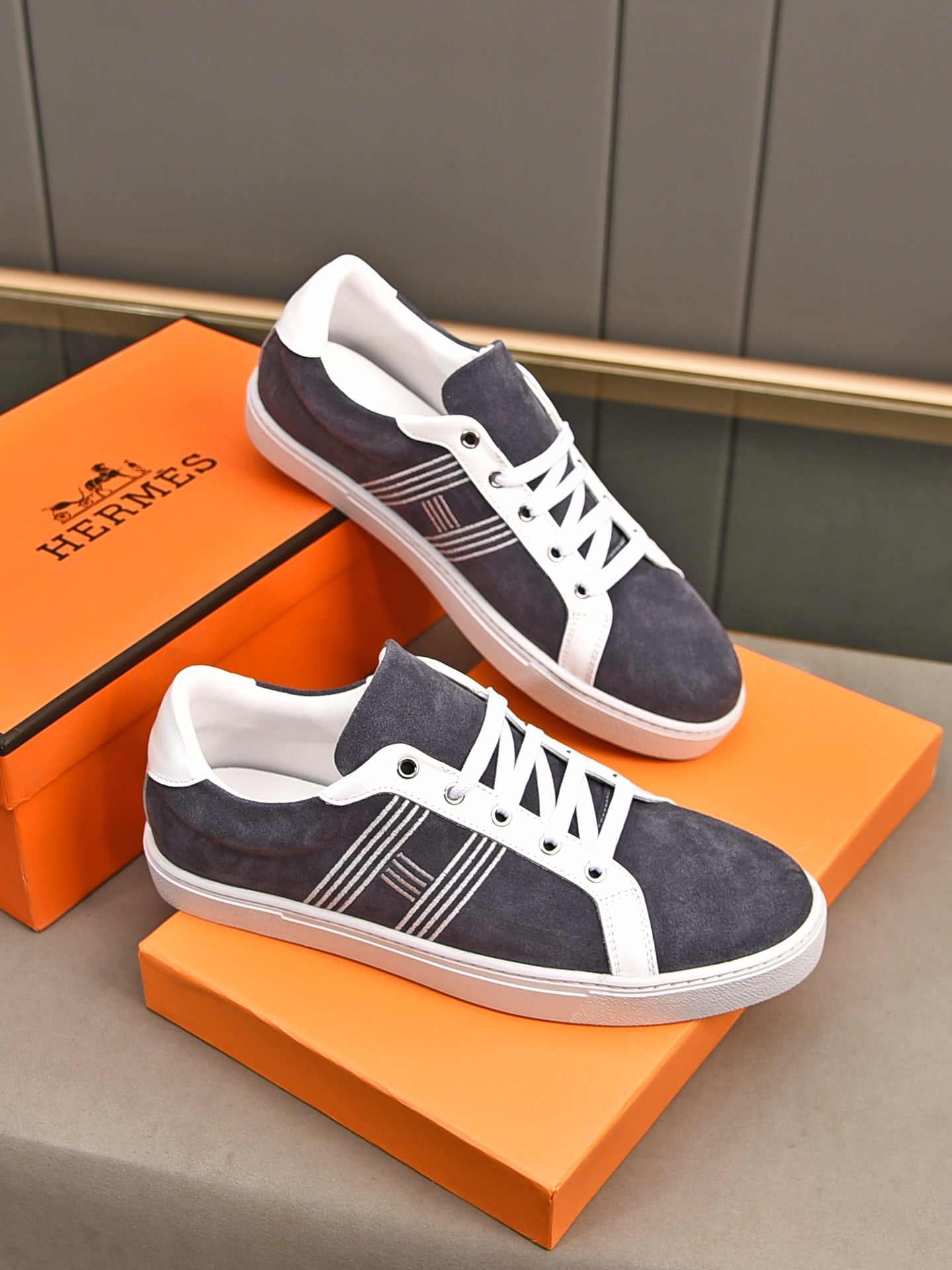 Hermes Boomerang Sneakers