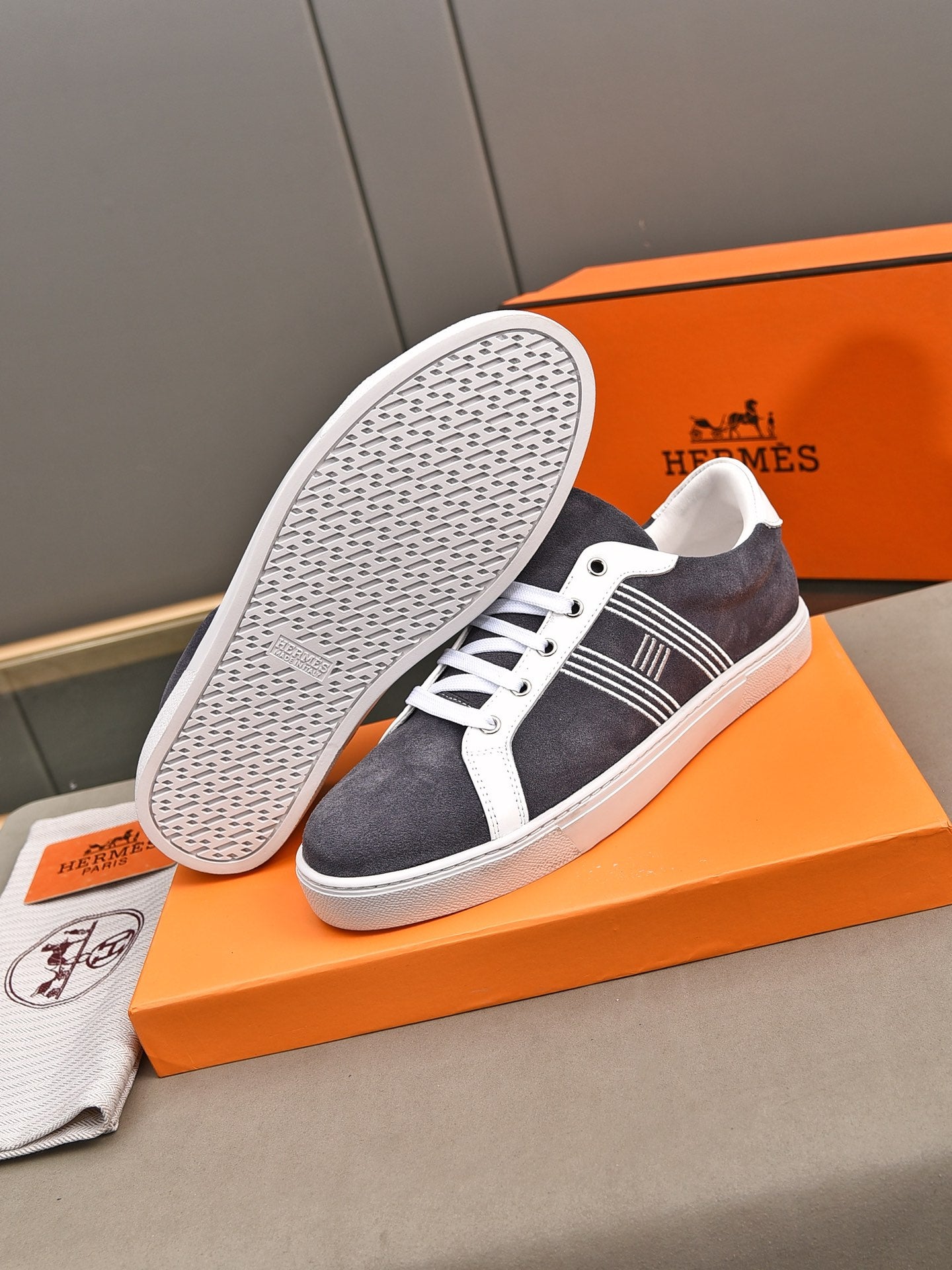 Hermes Boomerang Sneakers