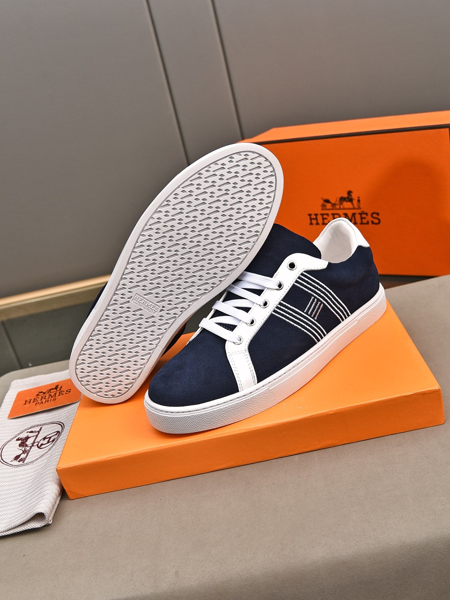 Hermes Boomerang Sneakers
