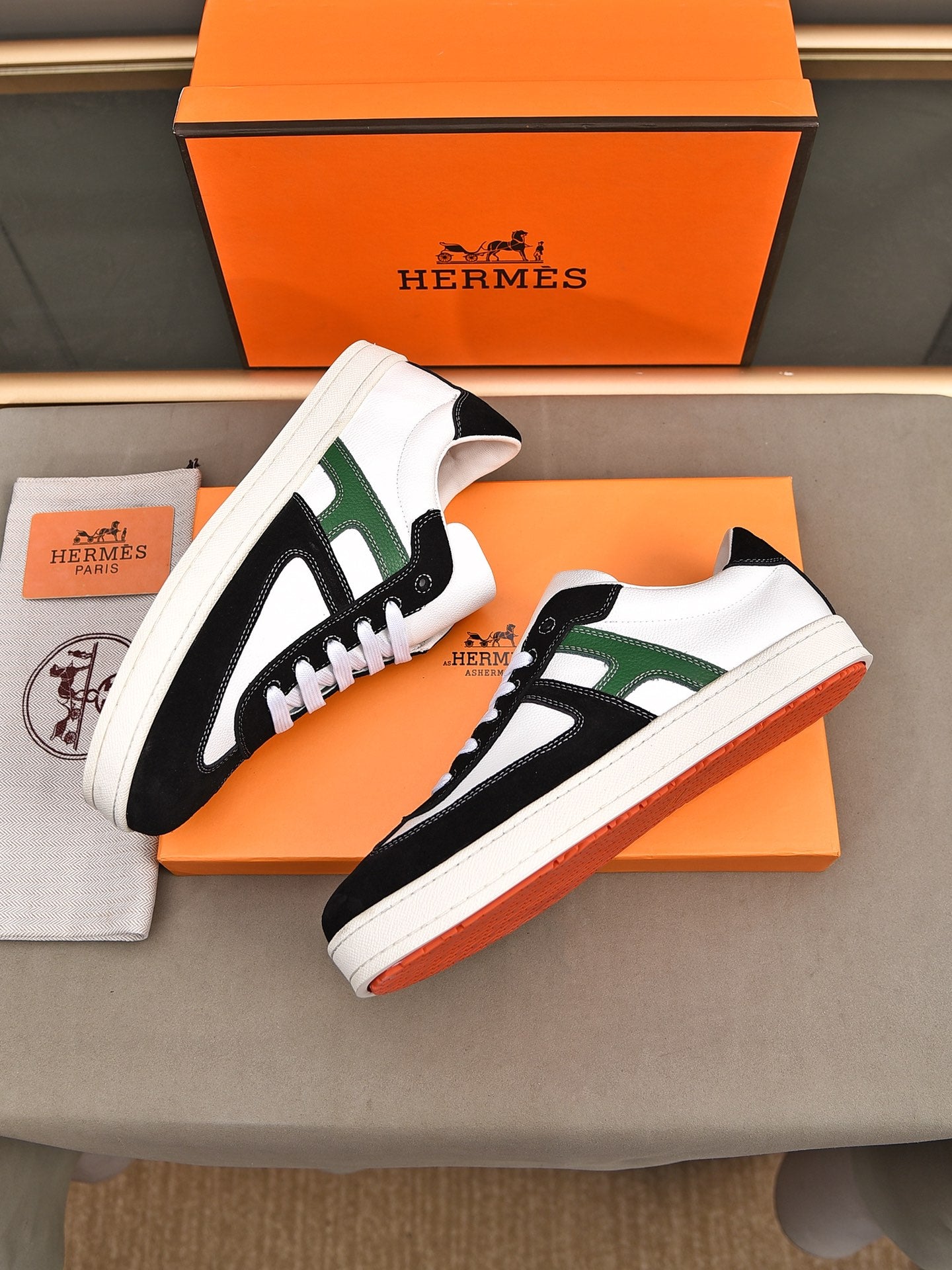 Hermes Boomerang Sneakers