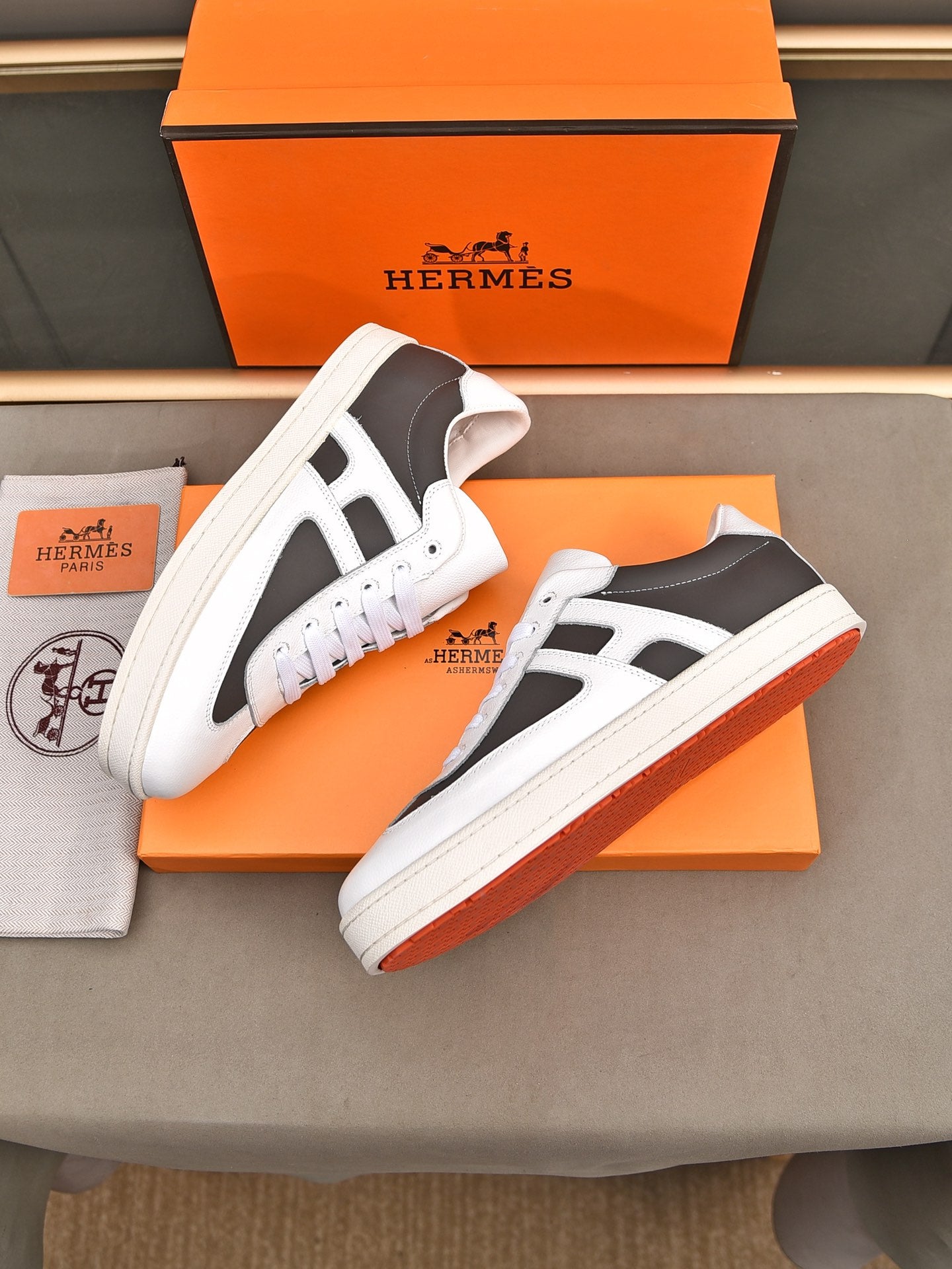 Hermes Boomerang Sneakers