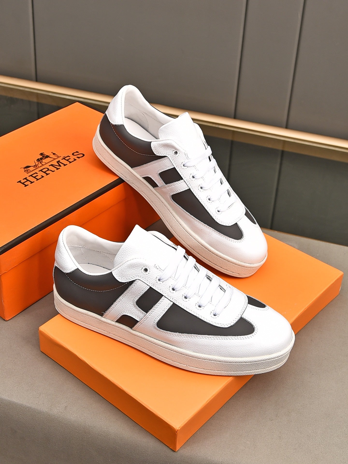 Hermes Boomerang Sneakers