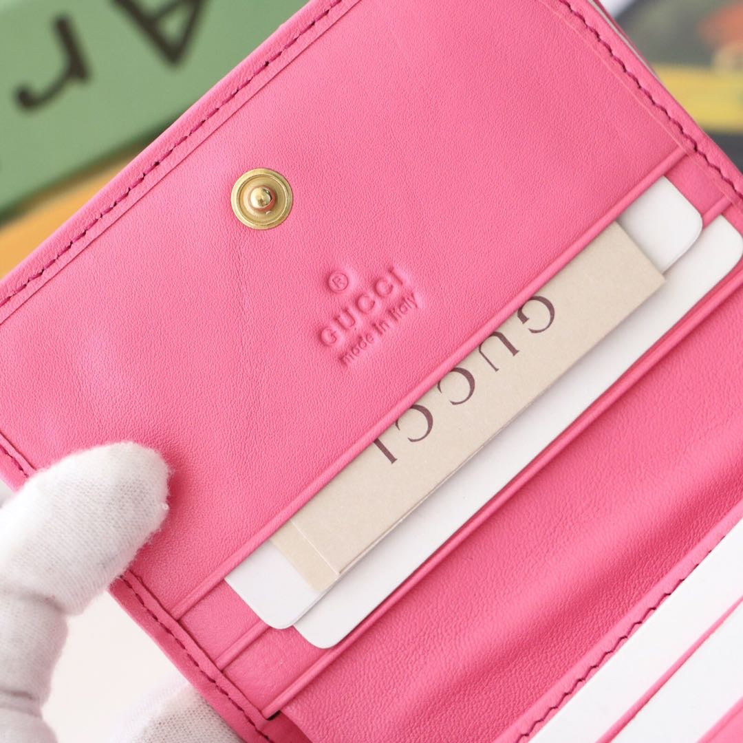 Gucci GG Marmont Card Case Wallet