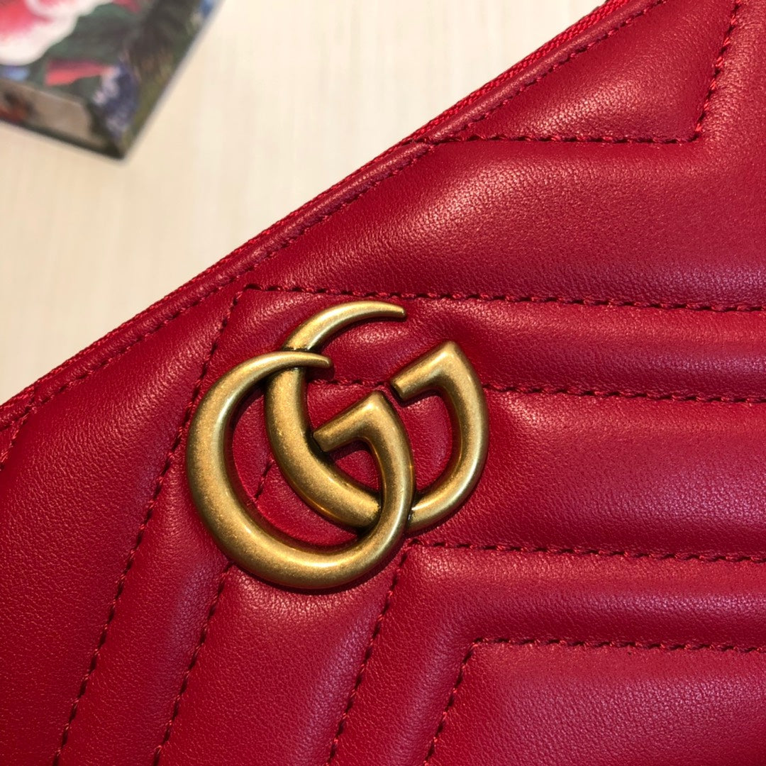 Gucci GG Marmont Zip Around Wallet