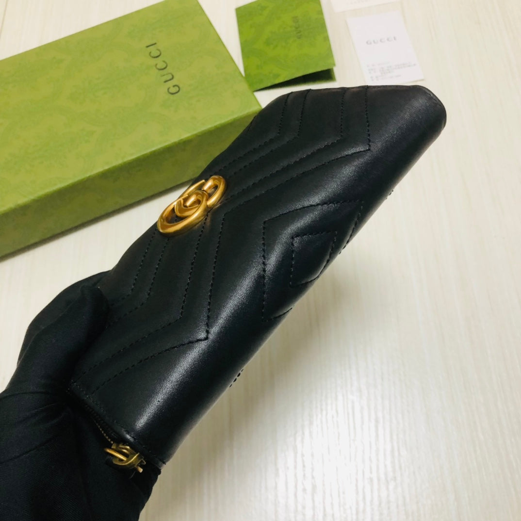 Gucci GG Marmont Zip Around Wallet