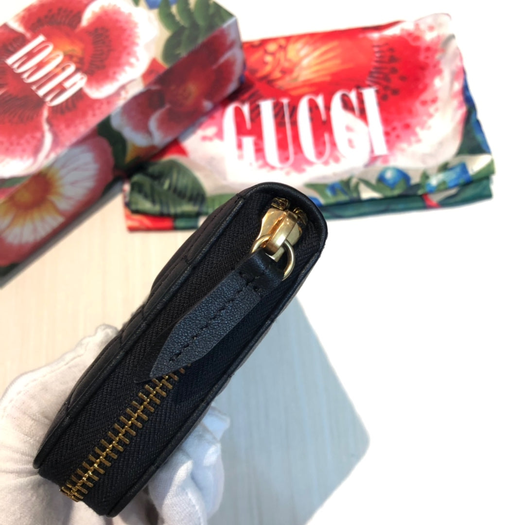 Gucci GG Marmont Zip Around Wallet