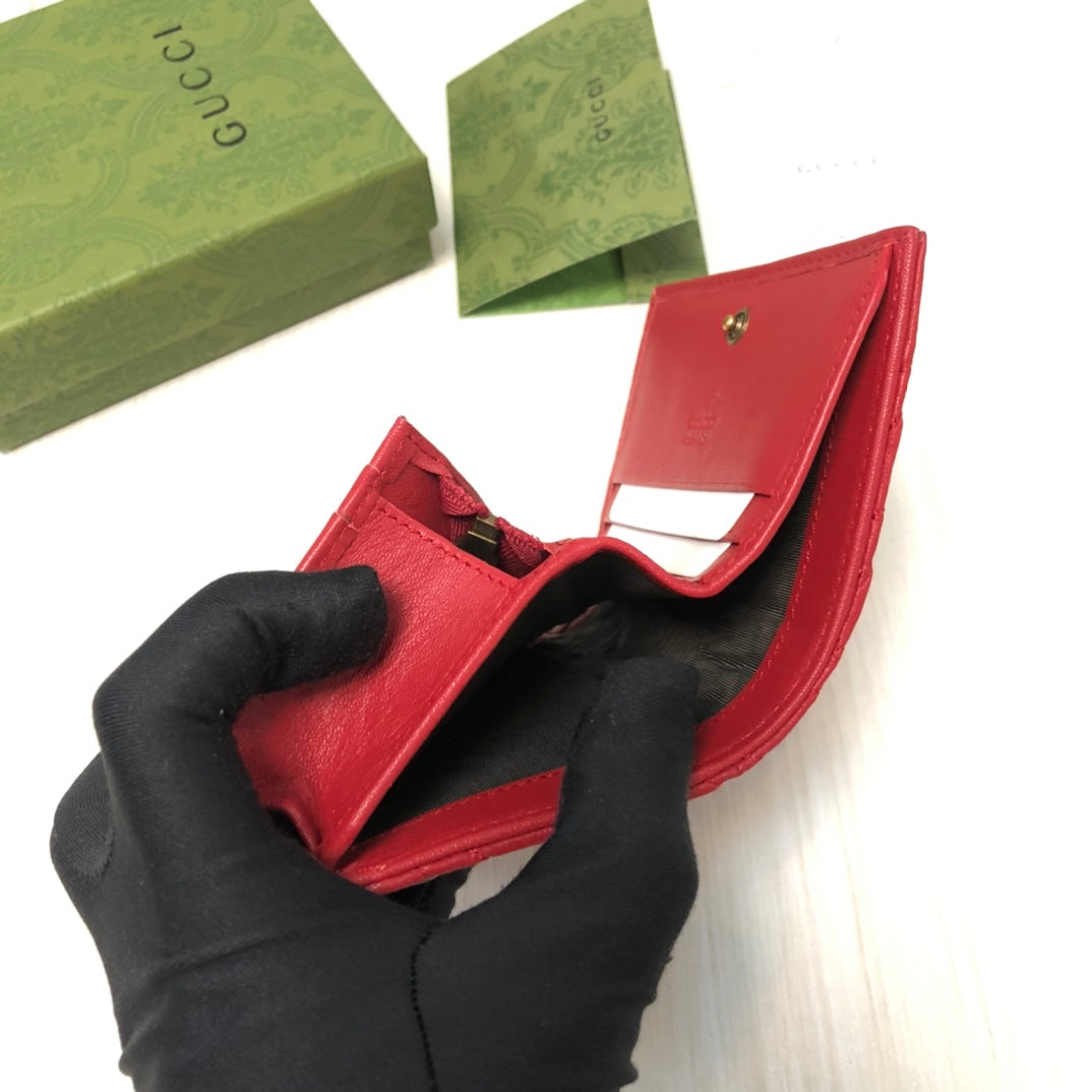 Gucci GG Marmont Card Case Wallet