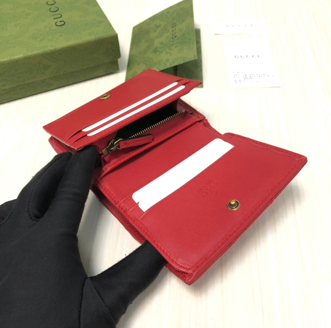 Gucci GG Marmont Card Case Wallet