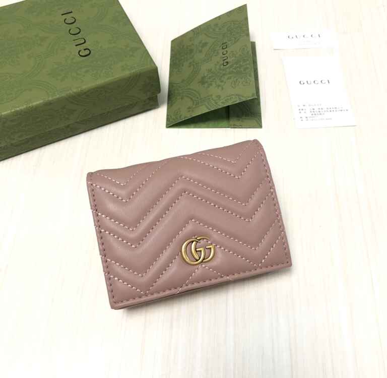 Gucci GG Marmont Card Case Wallet