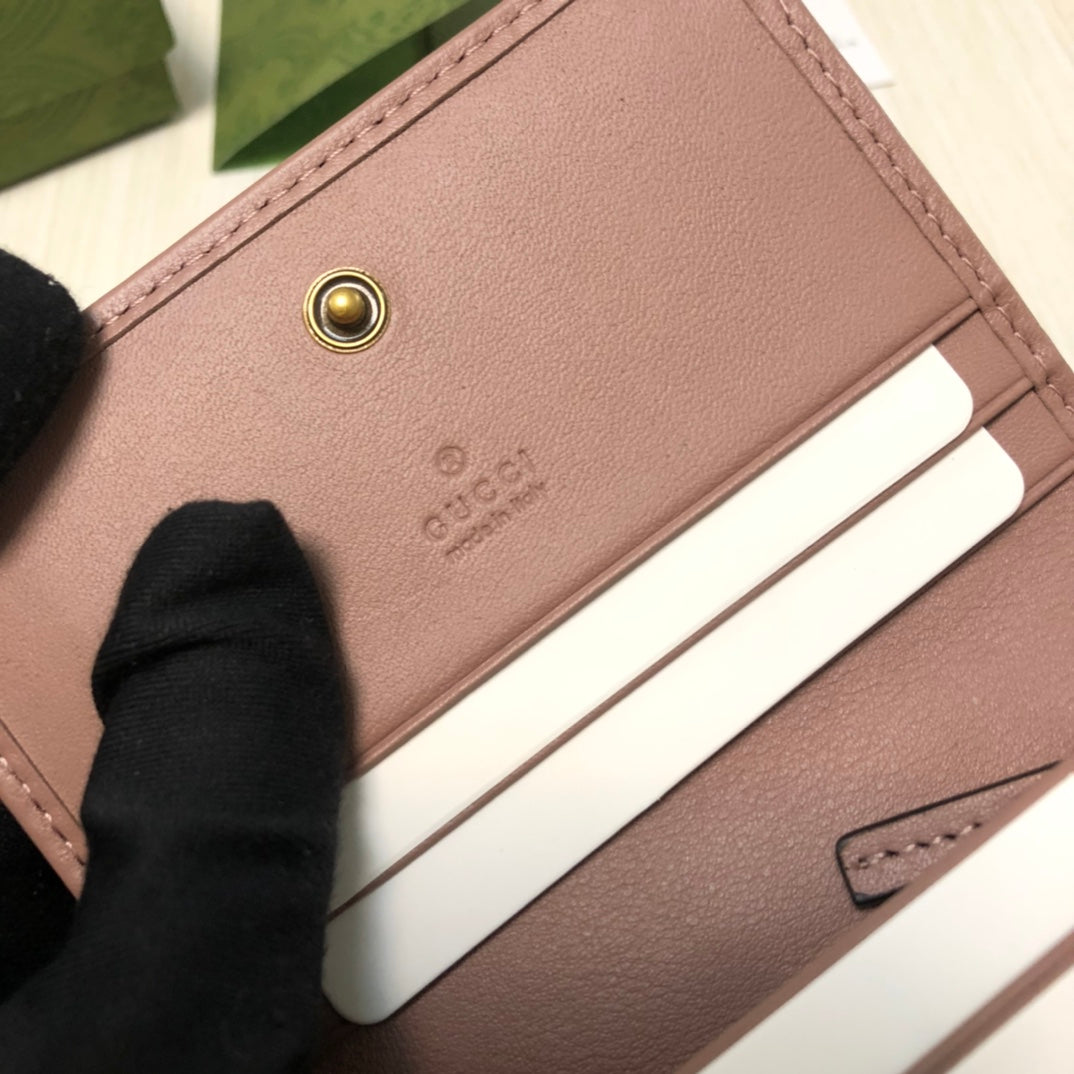 Gucci GG Marmont Card Case Wallet