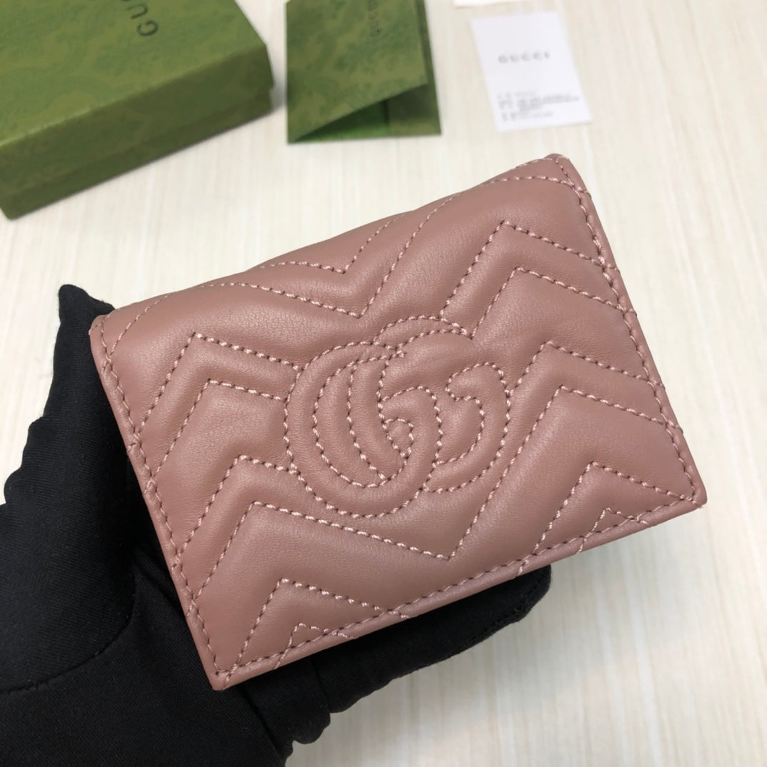 Gucci GG Marmont Card Case Wallet