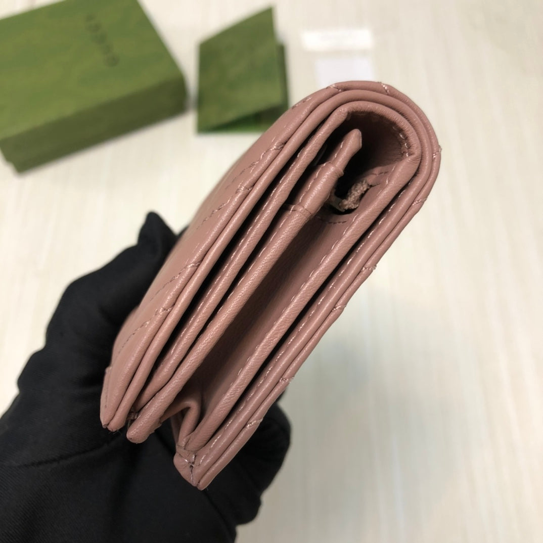 Gucci GG Marmont Card Case Wallet