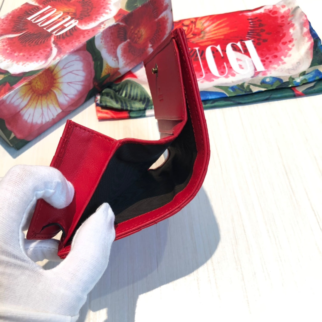 Gucci GG Marmont Card Case Wallet