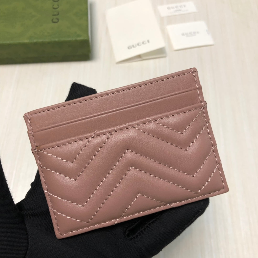 Gucci GG Marmont Card Case Wallet