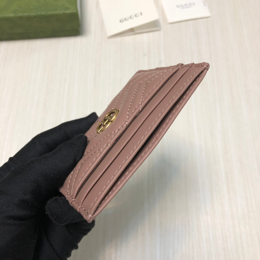 Gucci GG Marmont Card Case Wallet