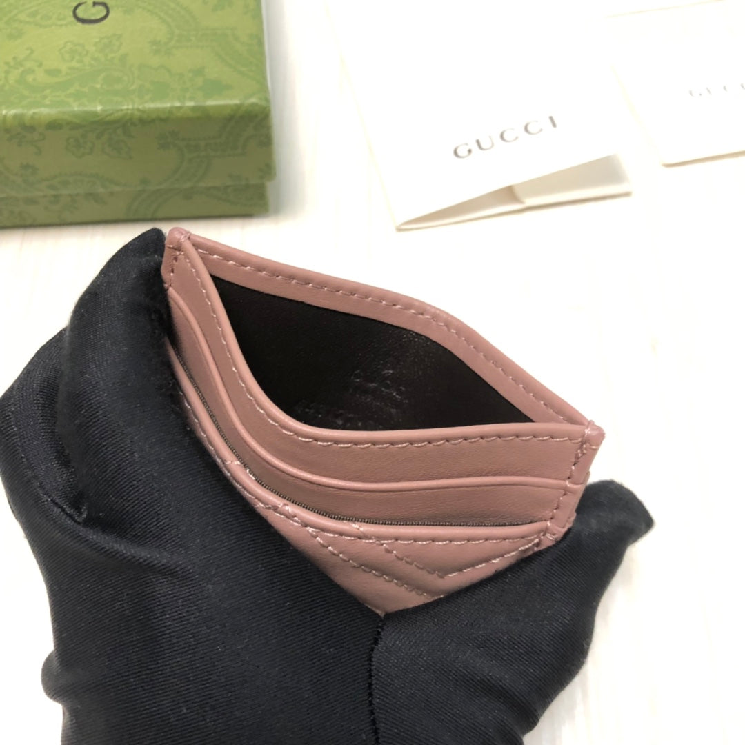 Gucci GG Marmont Card Case Wallet