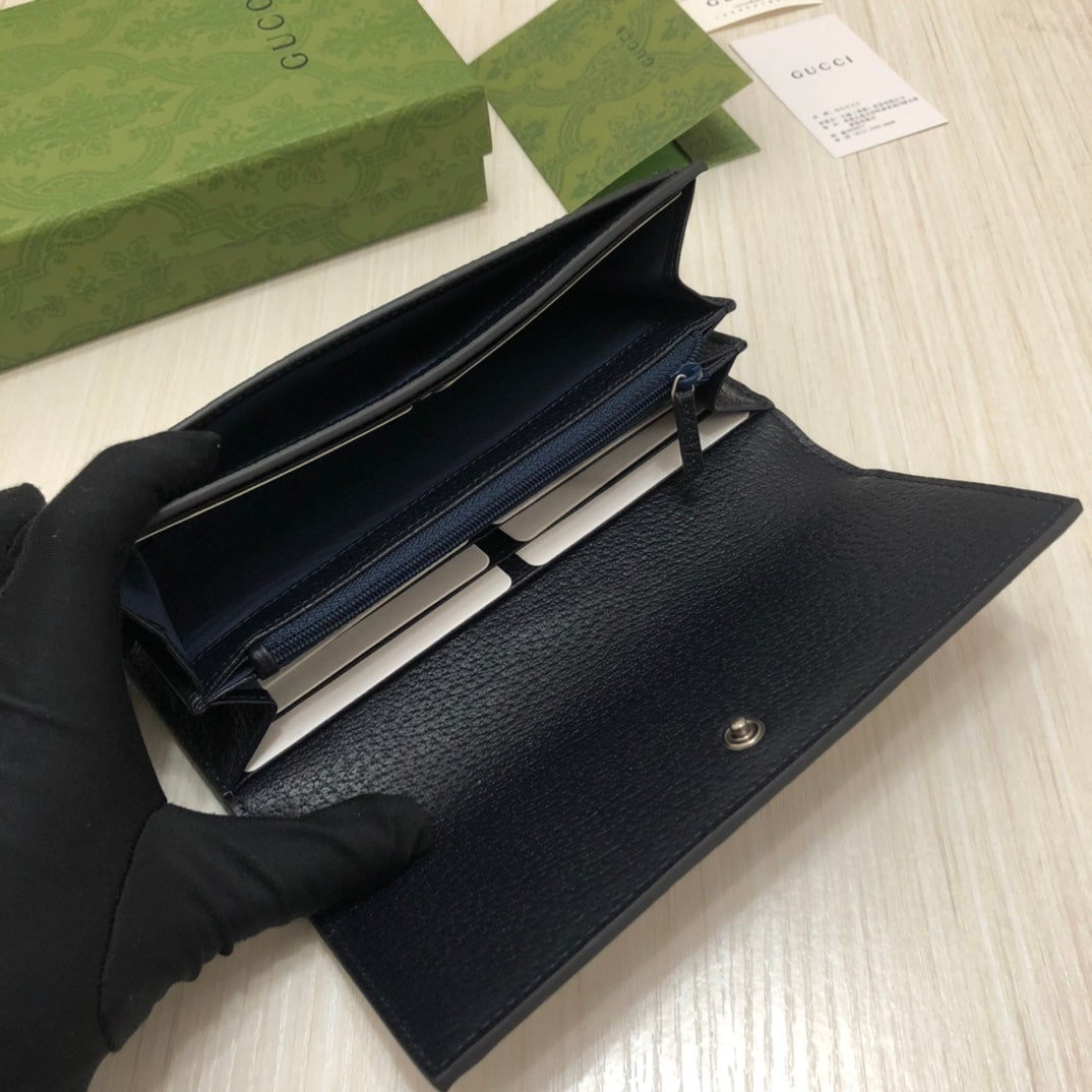 Gucci Ophidia GG Zip Around Wallet