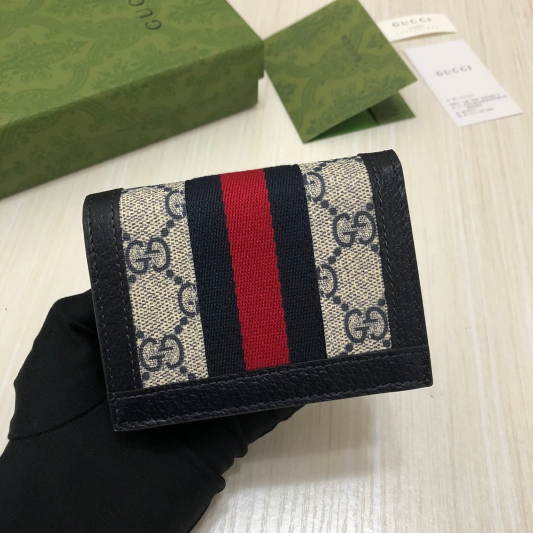 Gucci Ophidia GG Card Case Wallet