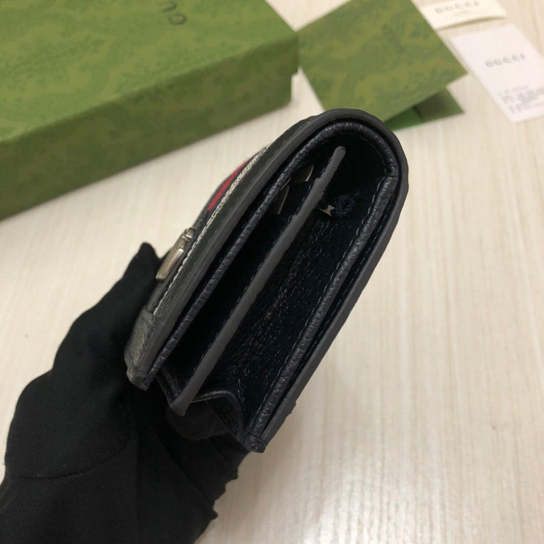 Gucci Ophidia GG Card Case Wallet