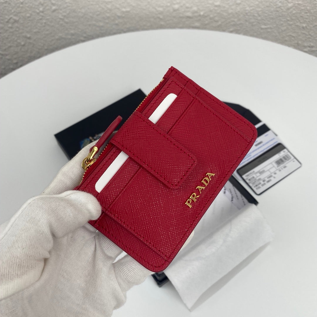 Prada Leather Card Holder