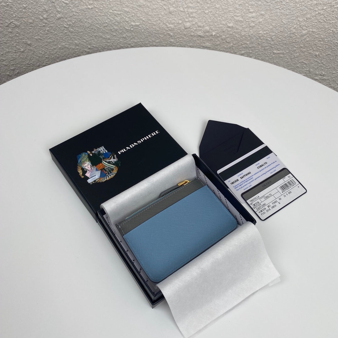 Prada Leather Card Holder