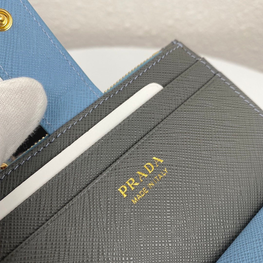 Prada Leather Card Holder