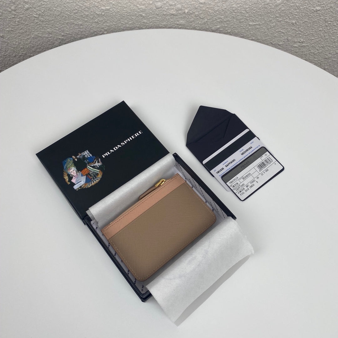 Prada Leather Card Holder