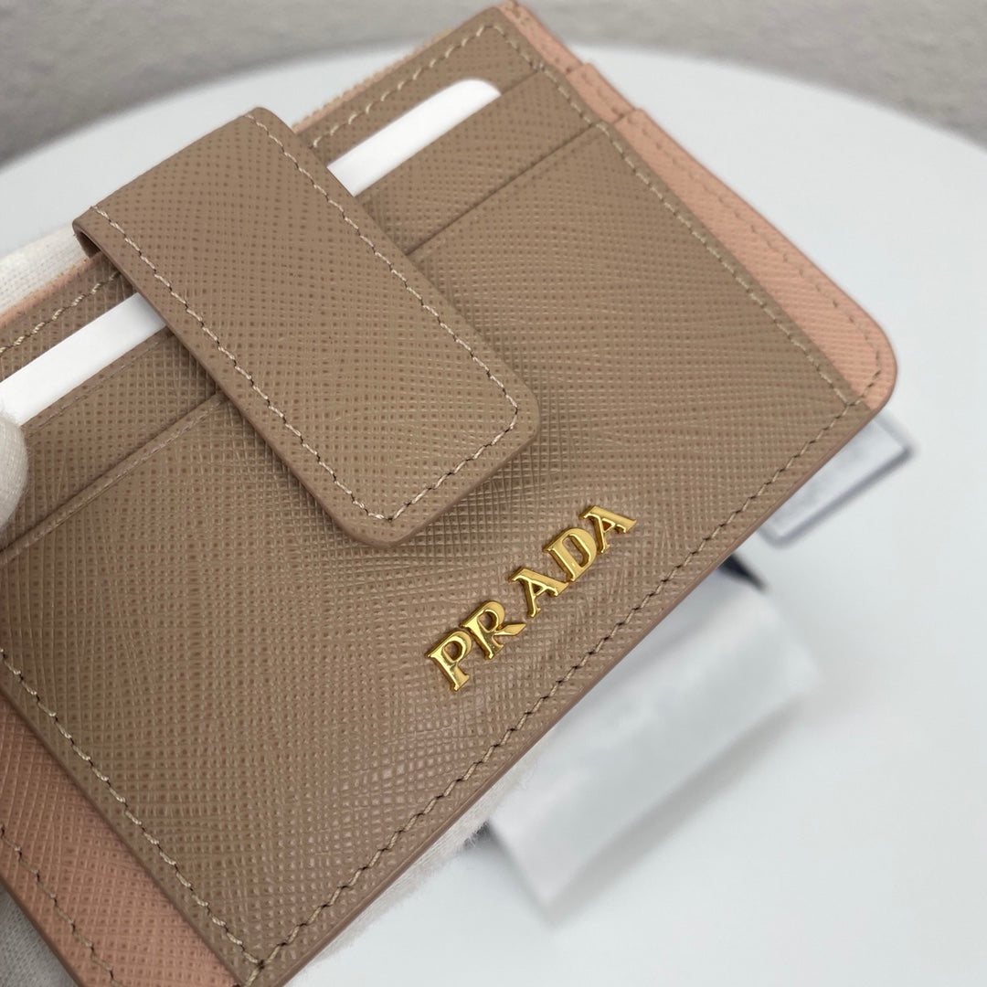 Prada Leather Card Holder