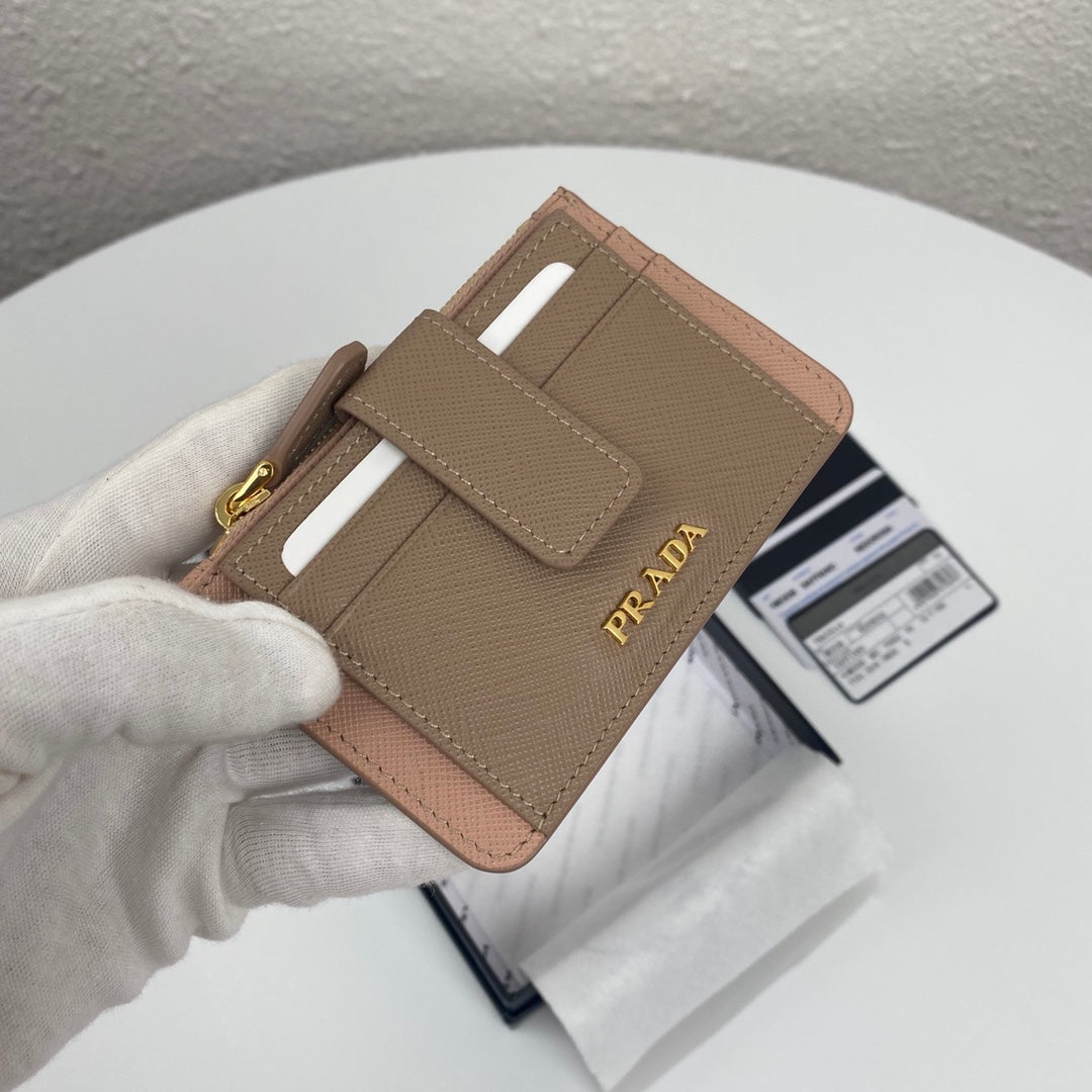 Prada Leather Card Holder