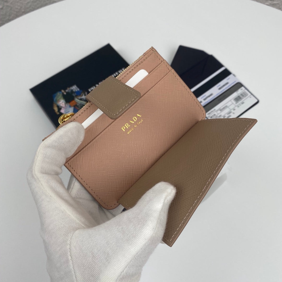 Prada Leather Card Holder