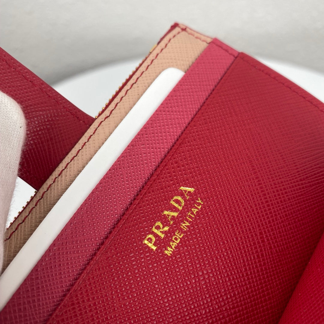 Prada Leather Card Holder