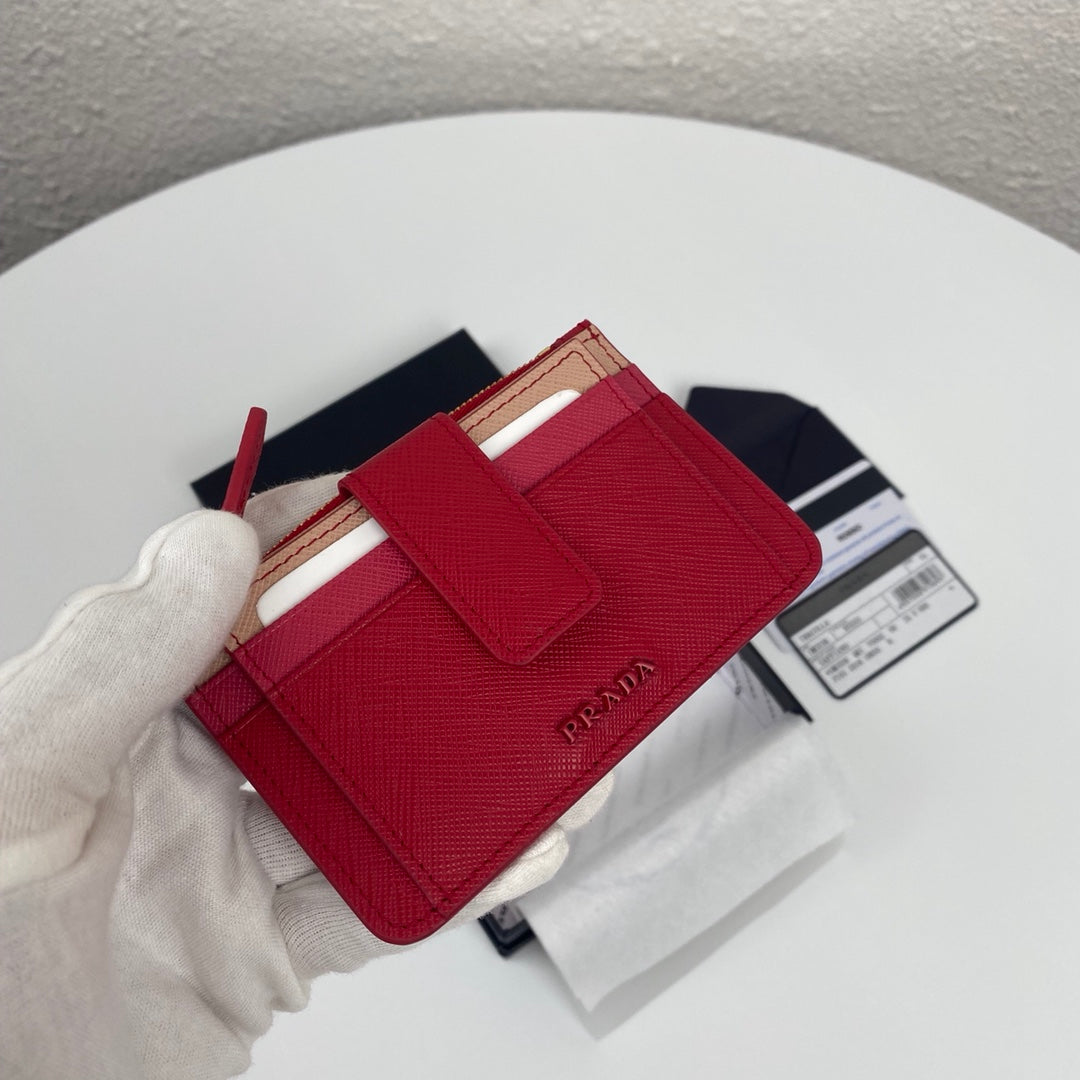 Prada Leather Card Holder