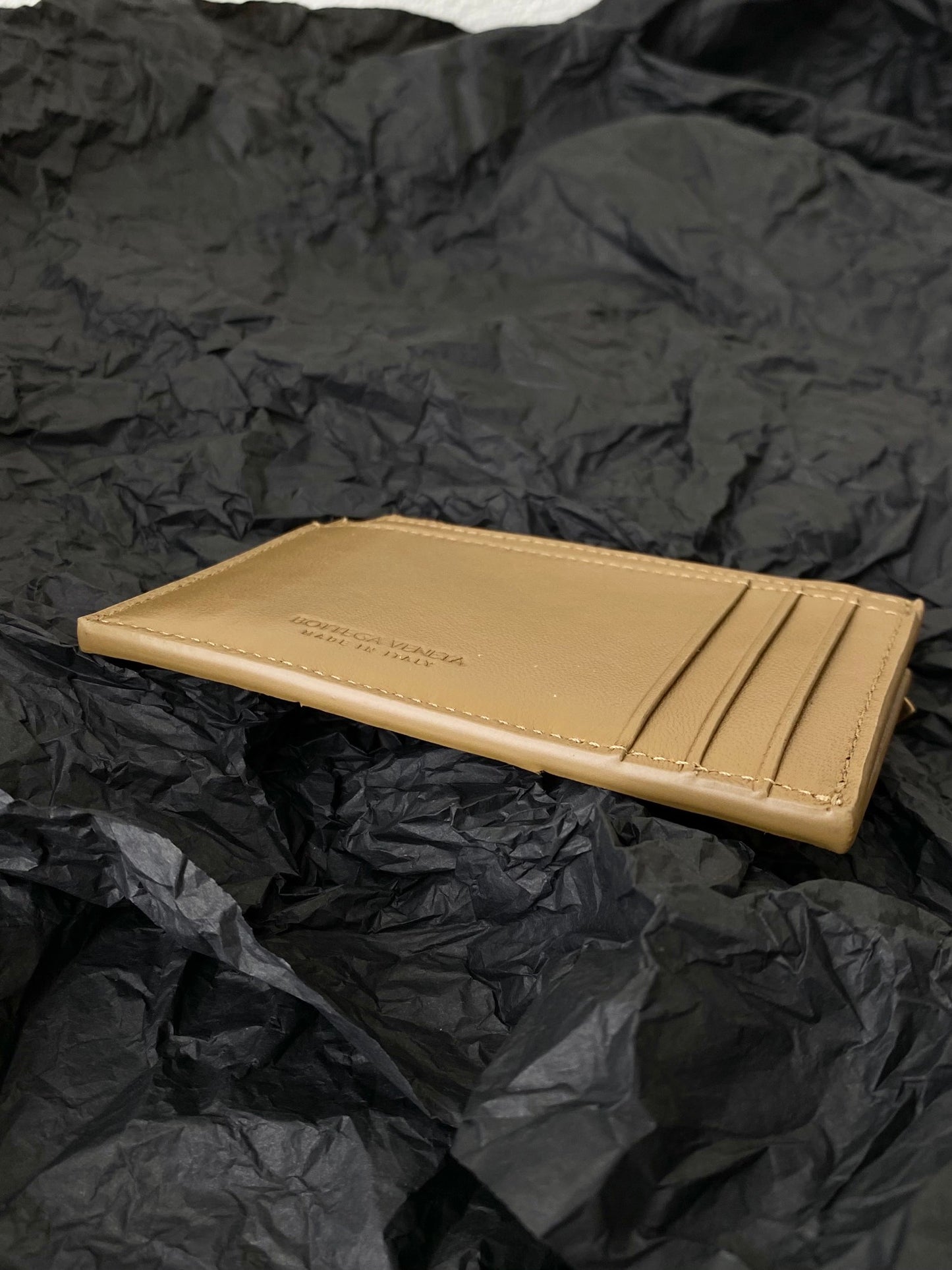 BV Cassette Zippered Card Case