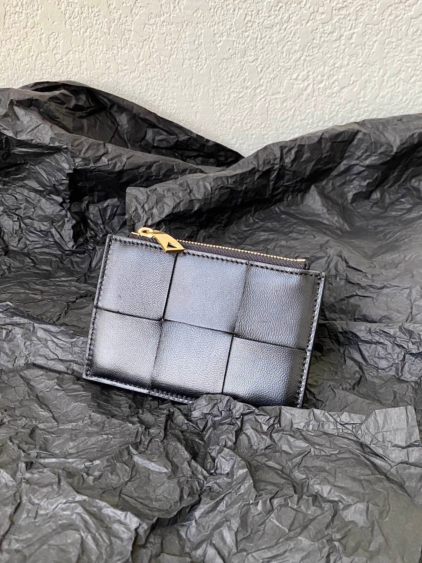 BV Cassette Zippered Card Case