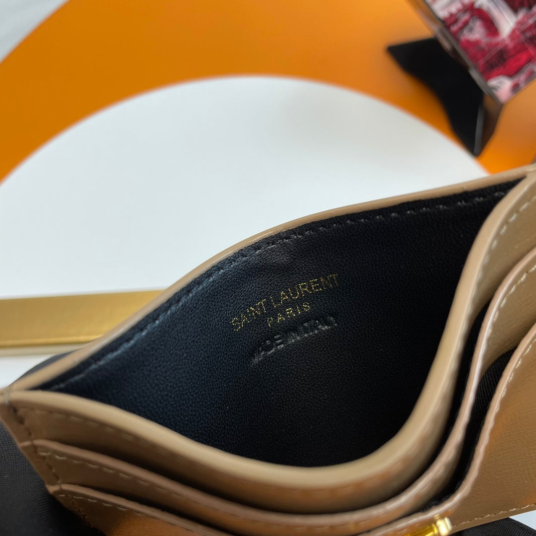 YSL Monogram Card Holder