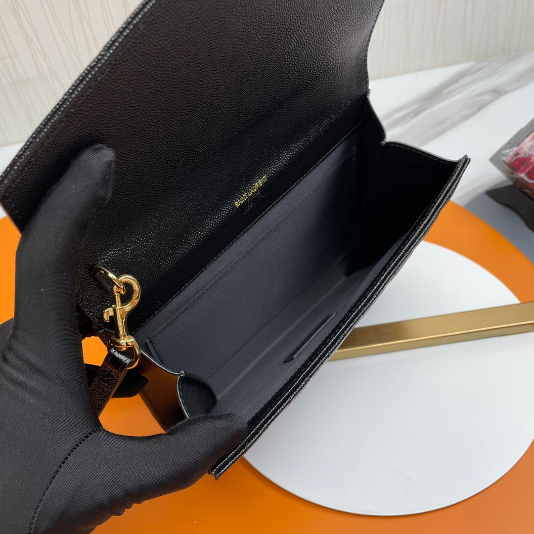 YSL Matelassé Flap Pouch