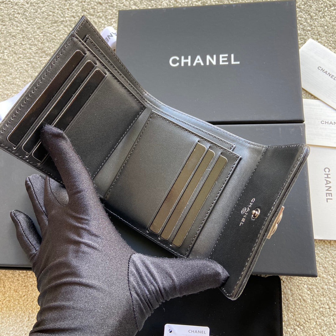 Chanel Le Boy Small Flap Wallet