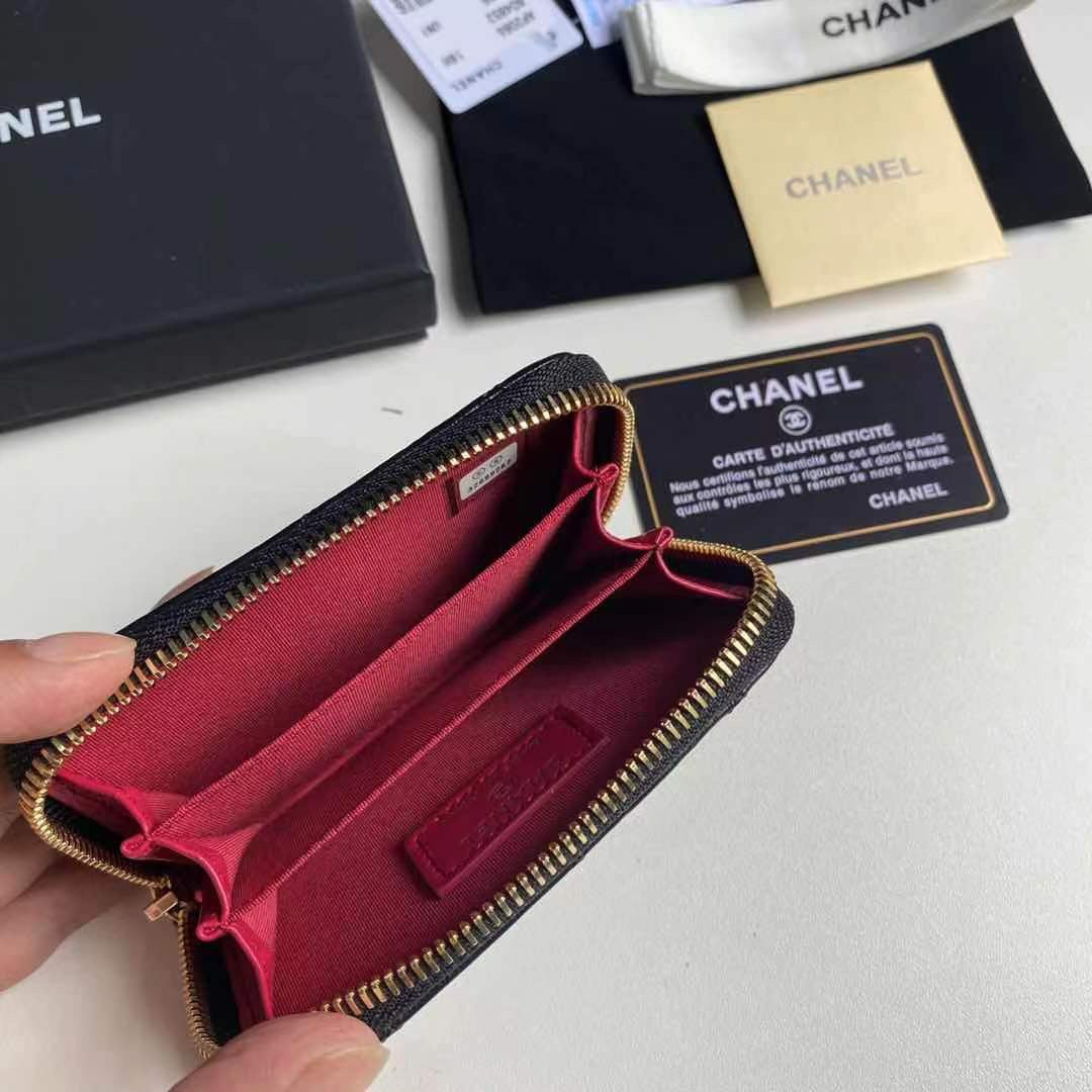 Chanel Zipper Coin Purse