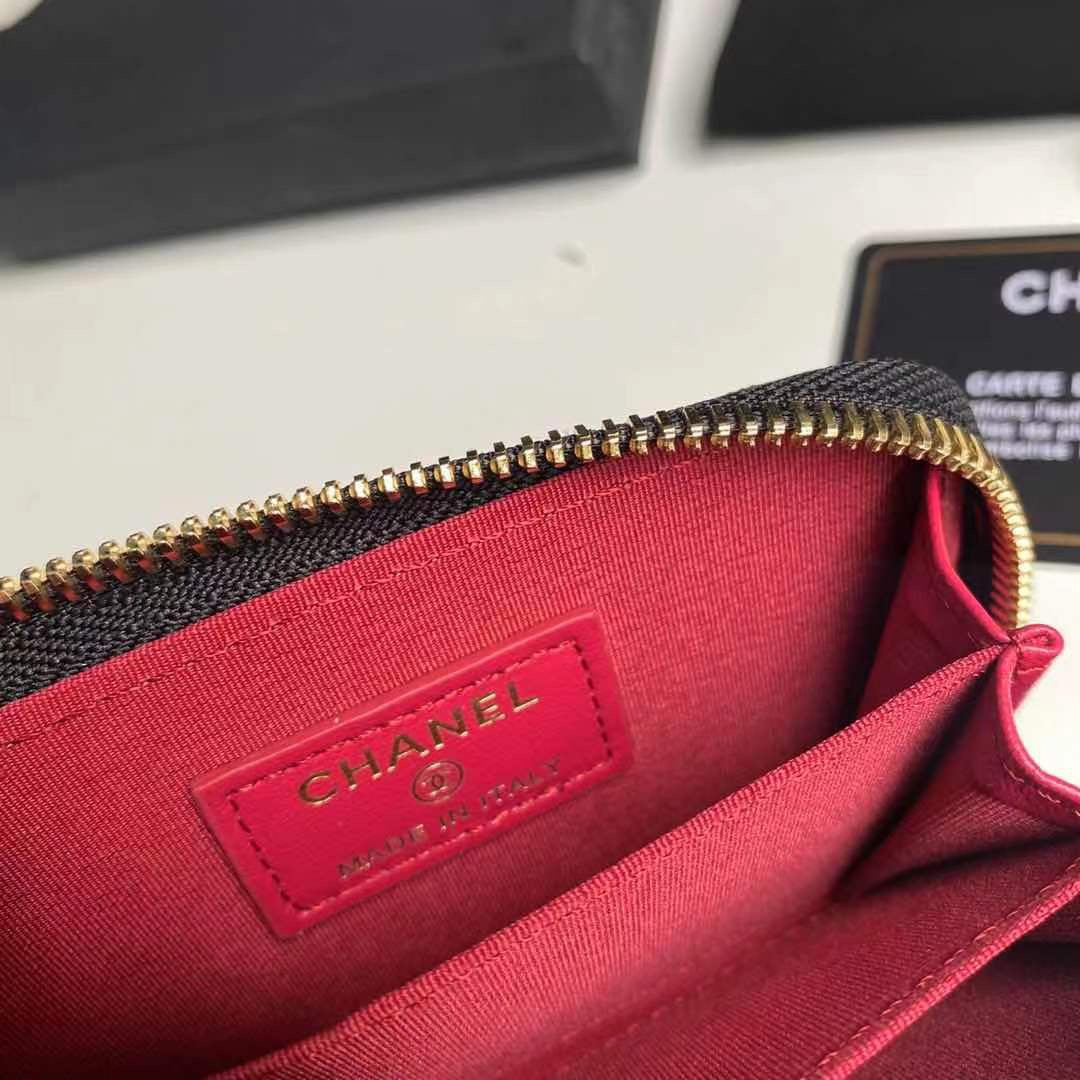 Chanel Zipper Coin Purse
