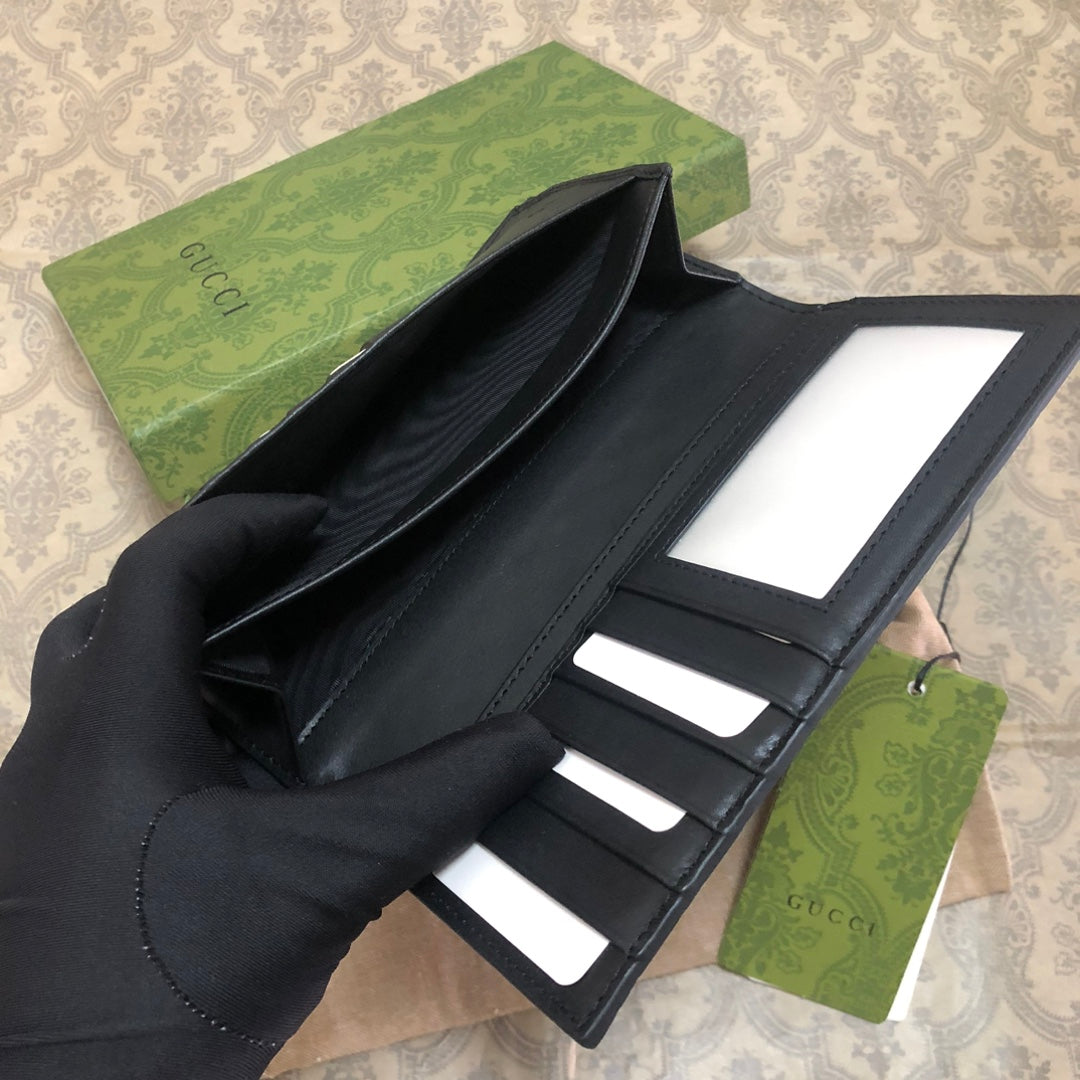 Gucci Long Fold Wallet