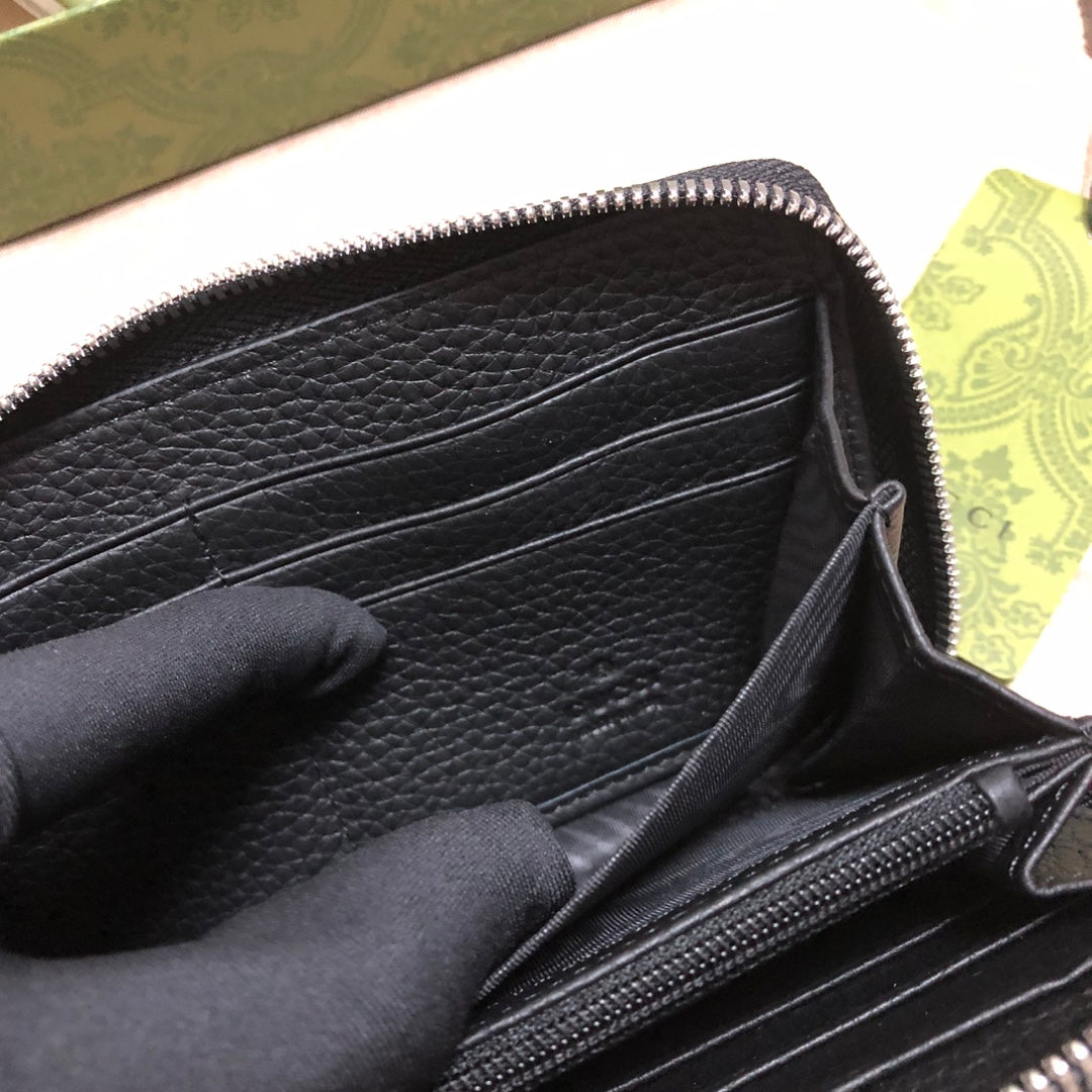 Gucci Jumbo GG Zip Around Wallet