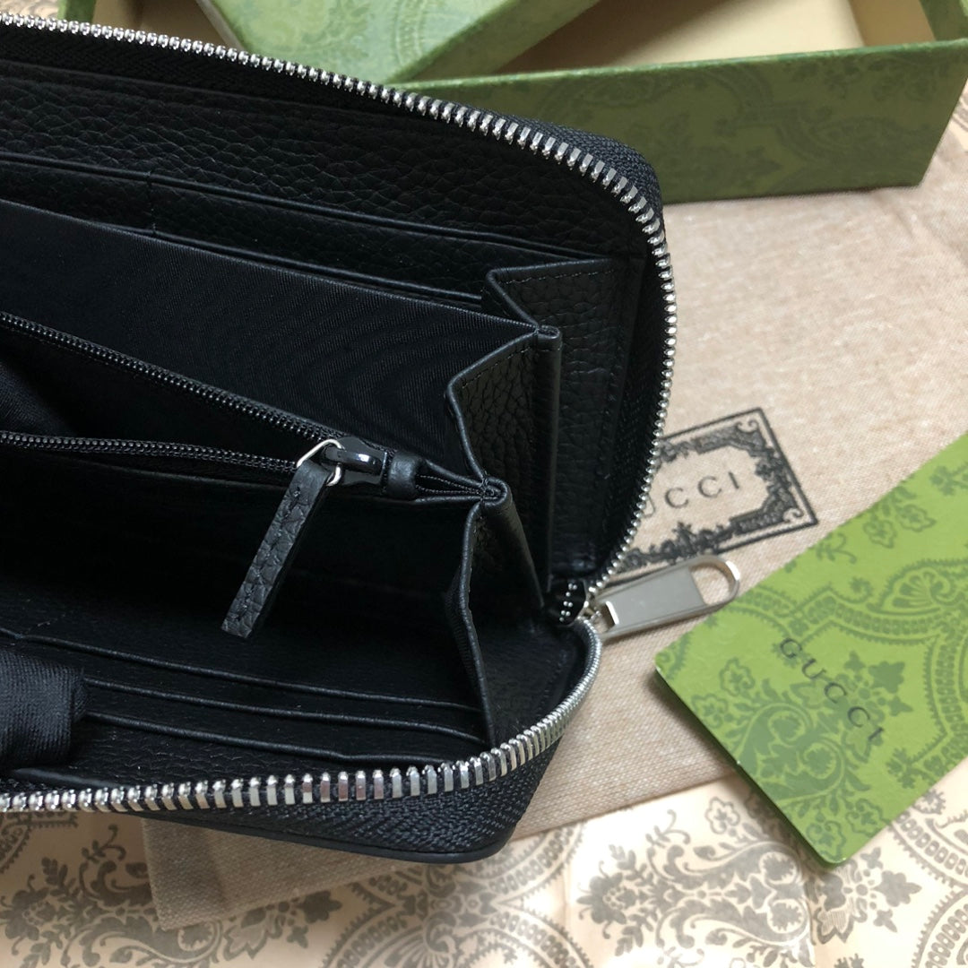Gucci Jumbo GG Zip Around Wallet