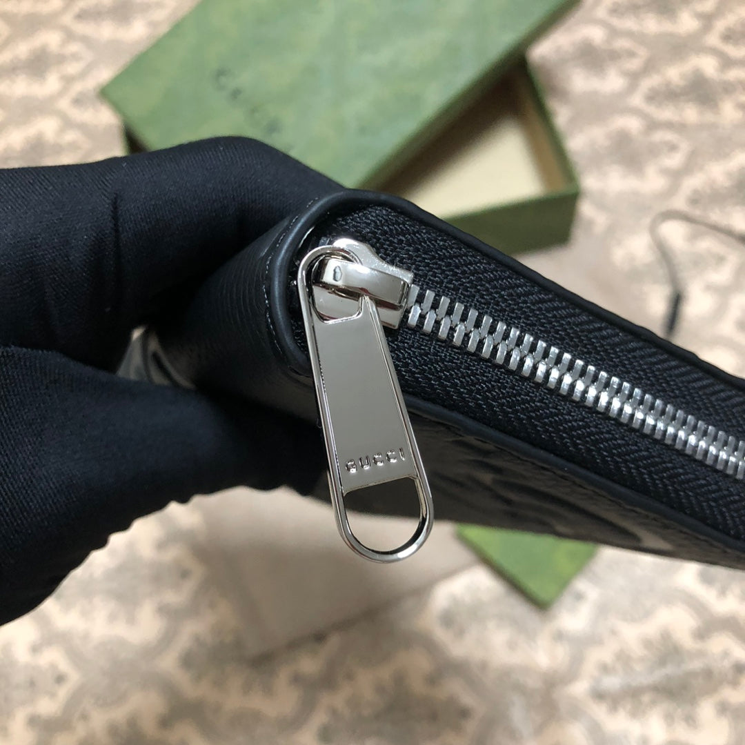 Gucci Jumbo GG Zip Around Wallet