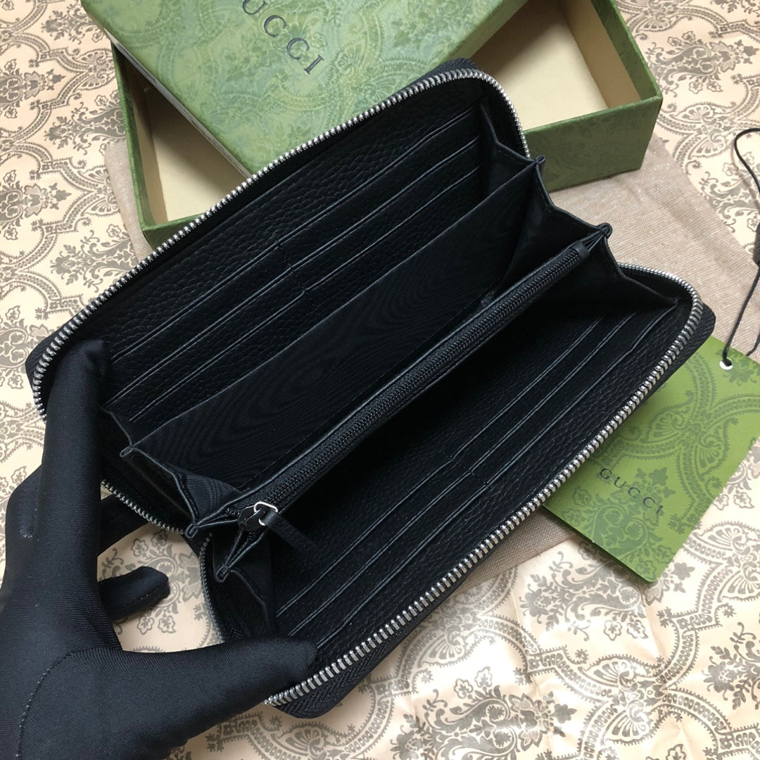 Gucci Jumbo GG Zip Around Wallet