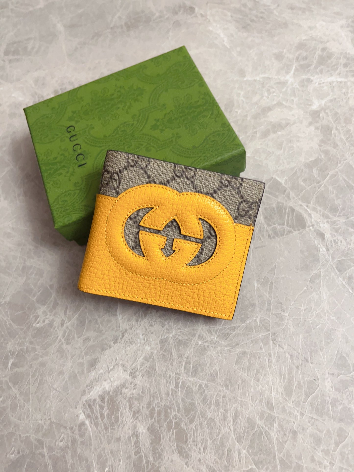 Gucci Wallet With Cut-Out Interlocking G