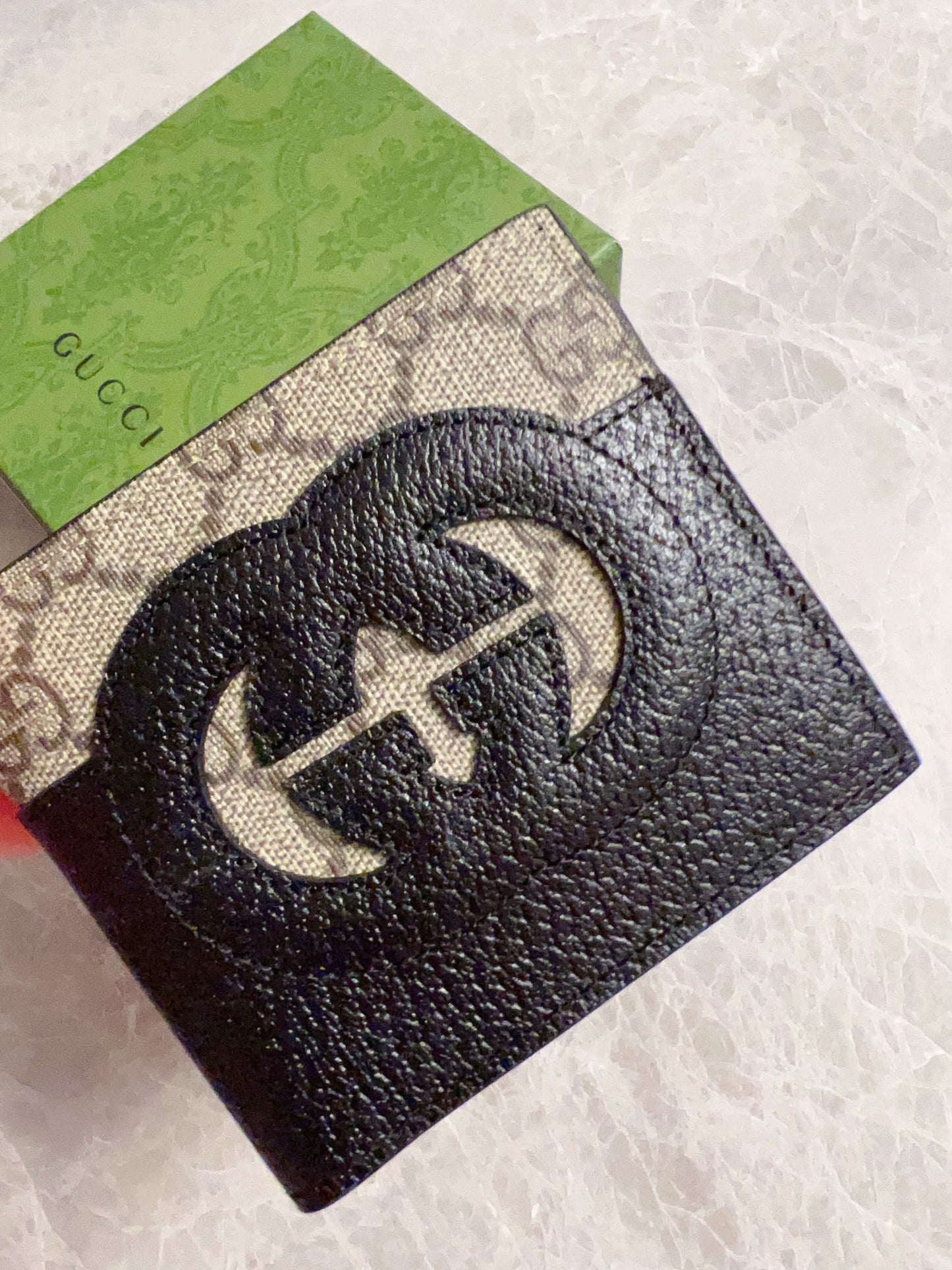Gucci Wallet With Cut-Out Interlocking G