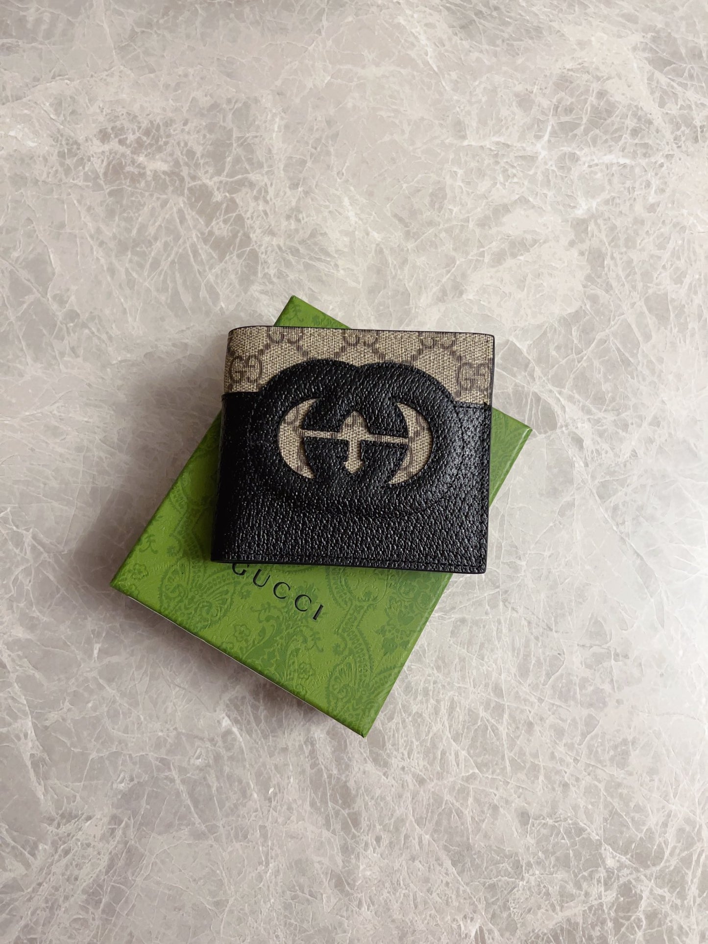Gucci Wallet With Cut-Out Interlocking G