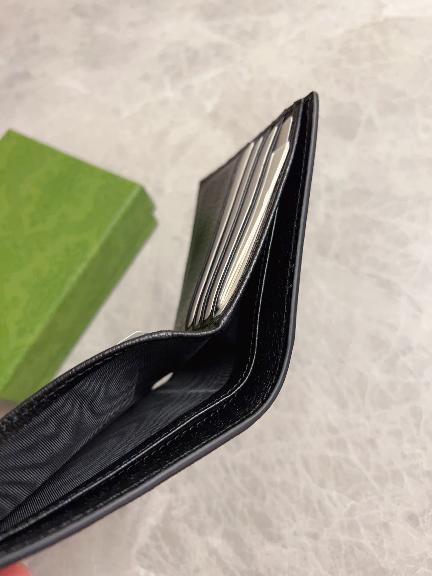 Gucci Wallet With Cut-Out Interlocking G