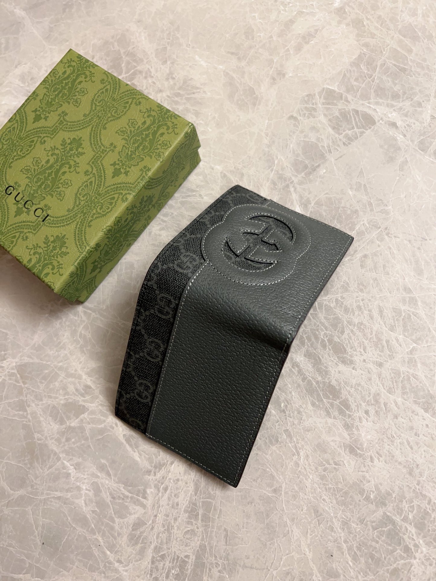 Gucci Wallet With Cut-Out Interlocking G