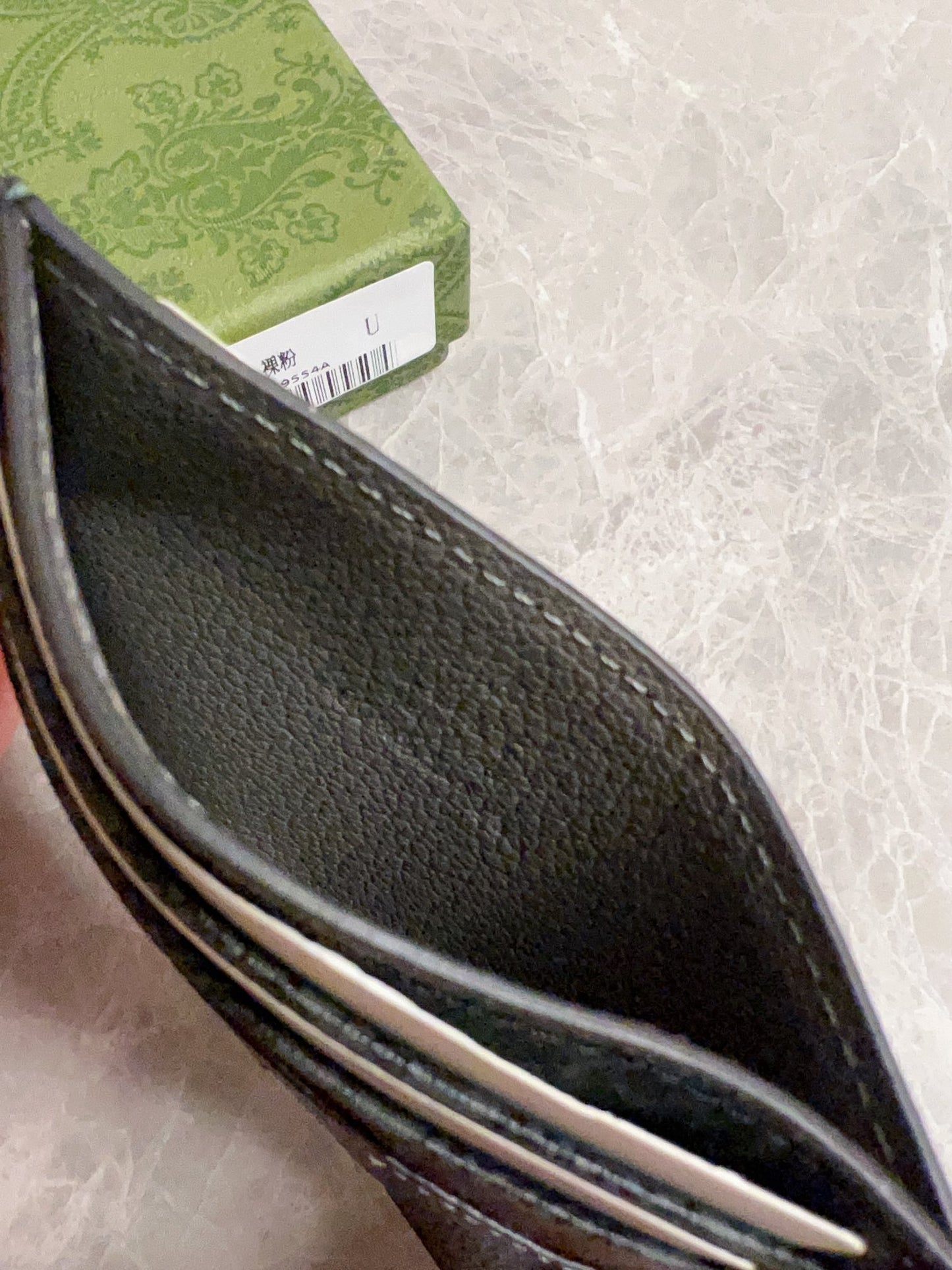 Gucci Card Case With Cut-Out Interlocking G